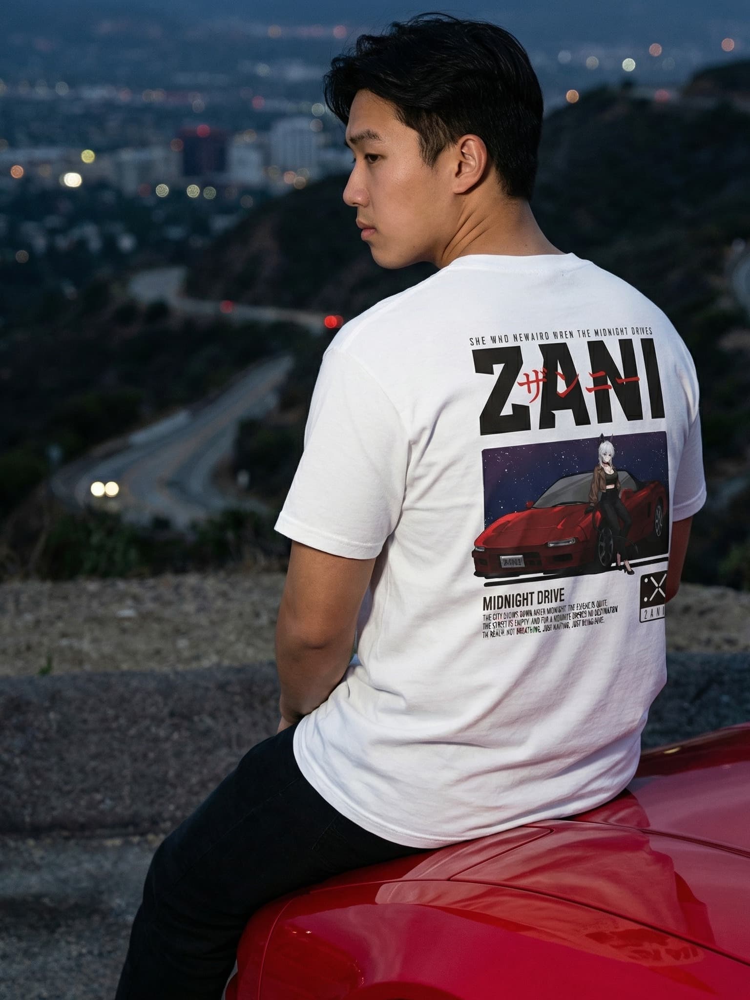 Zani JDM T-Shirt (Light Colors) | WuWa Anime Streetwear